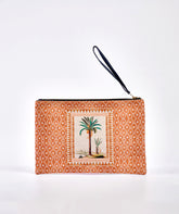 POCHETTE PALMIER ET ZELLIGE