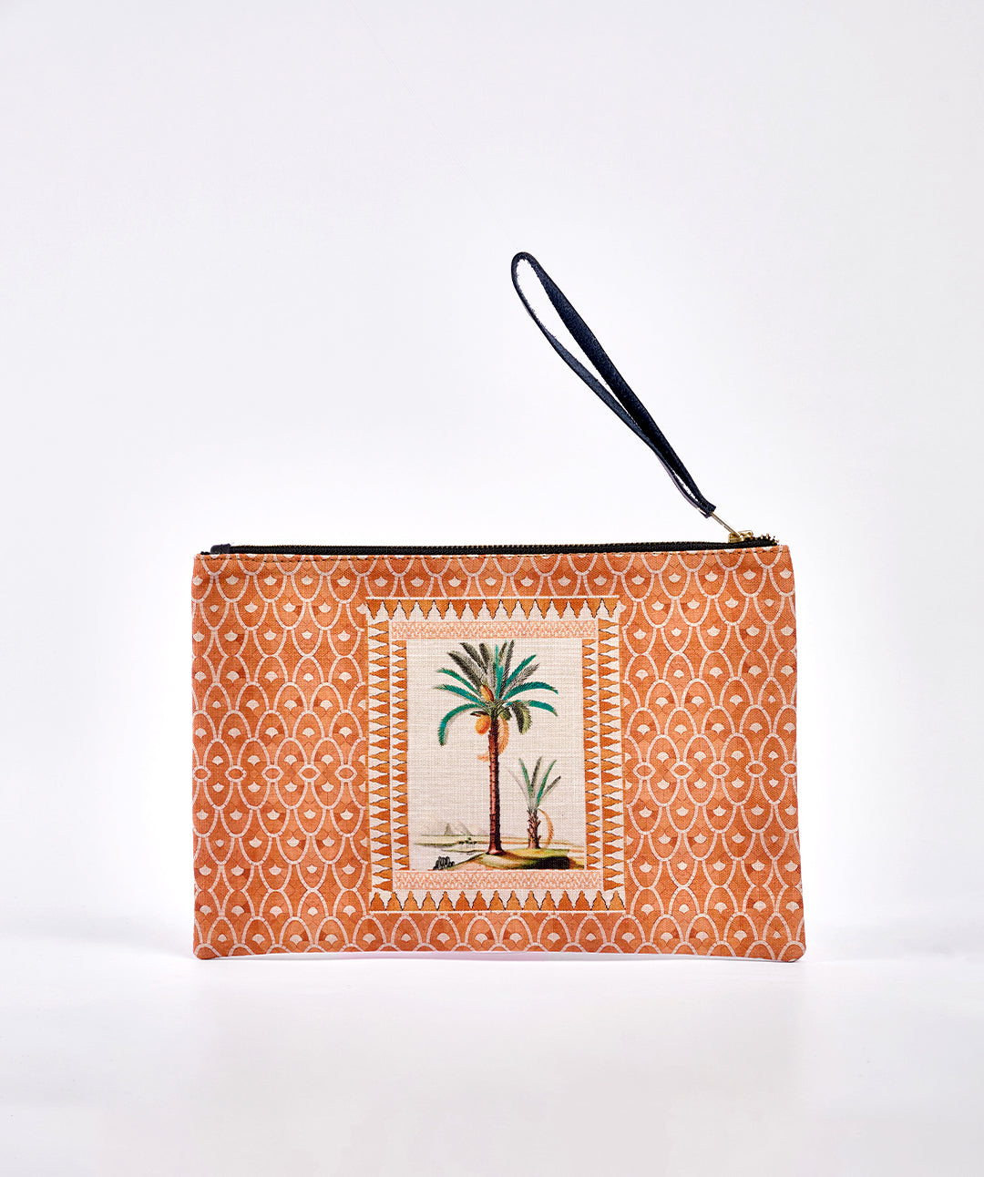 POCHETTE PALMIER ET ZELLIGE