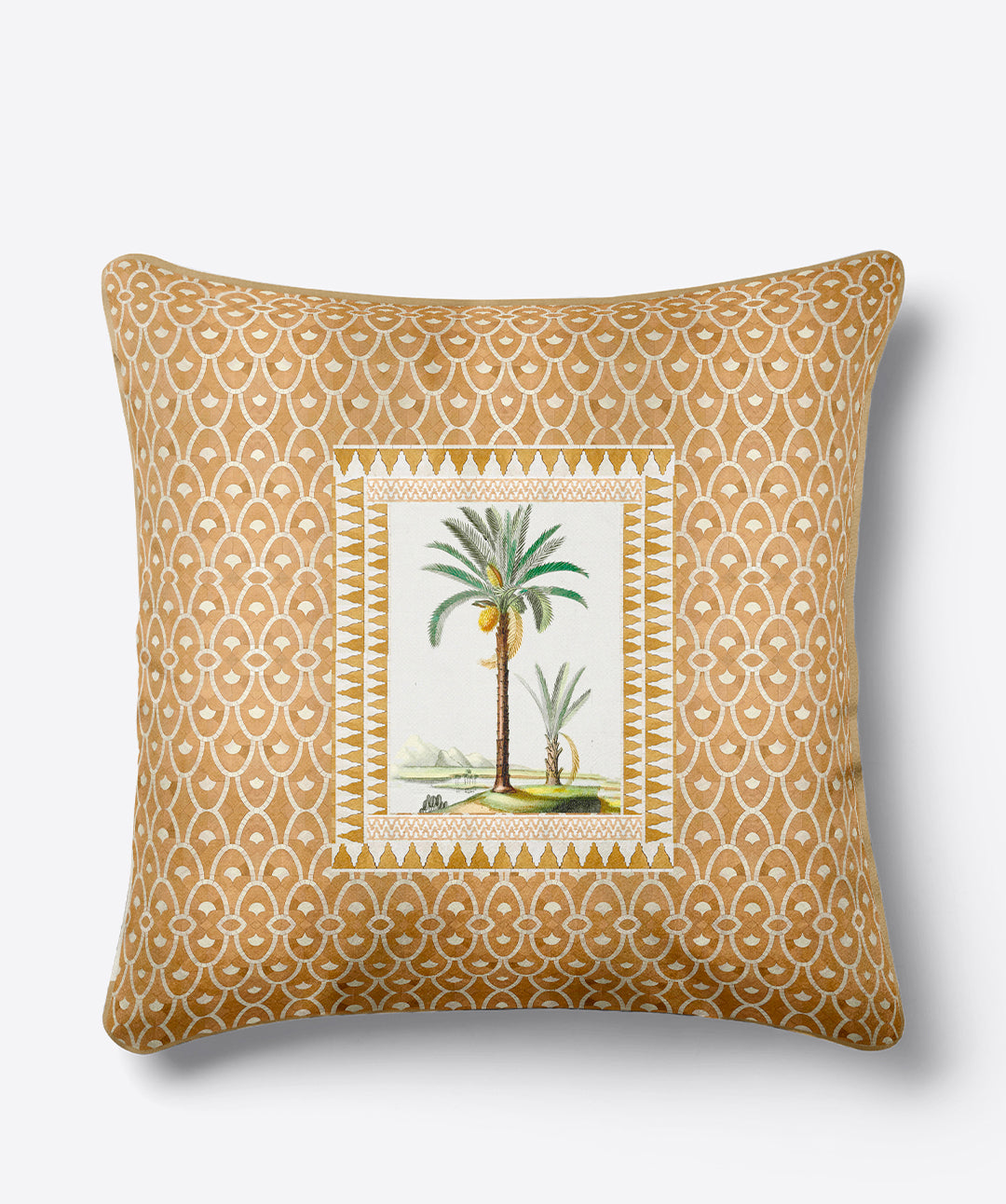 COUSSIN ZELLIGE ET PALMIERS